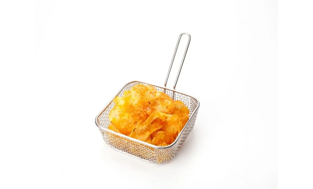 Showbar mini cestino friggitrice 13x13x5 cm metallo