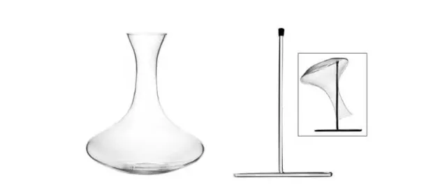Showbar Porta Decanter in Filo Metallico