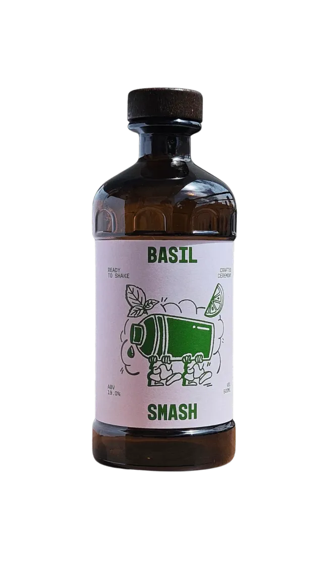 Cocktail Ceremony Basil Smash cocktail gin basilico