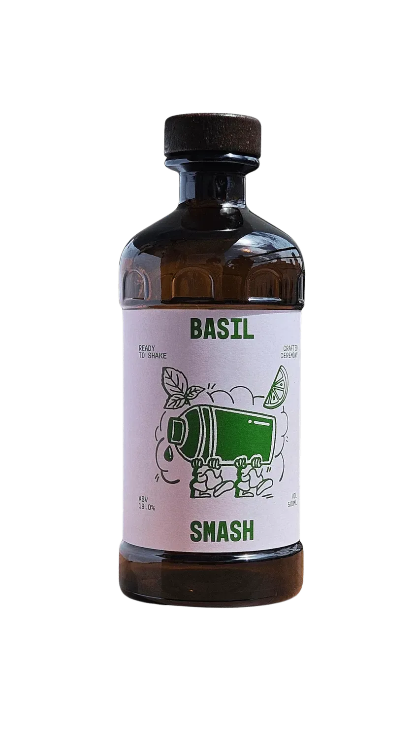 Cocktail Ceremony Basil Smash cocktail gin basilico
