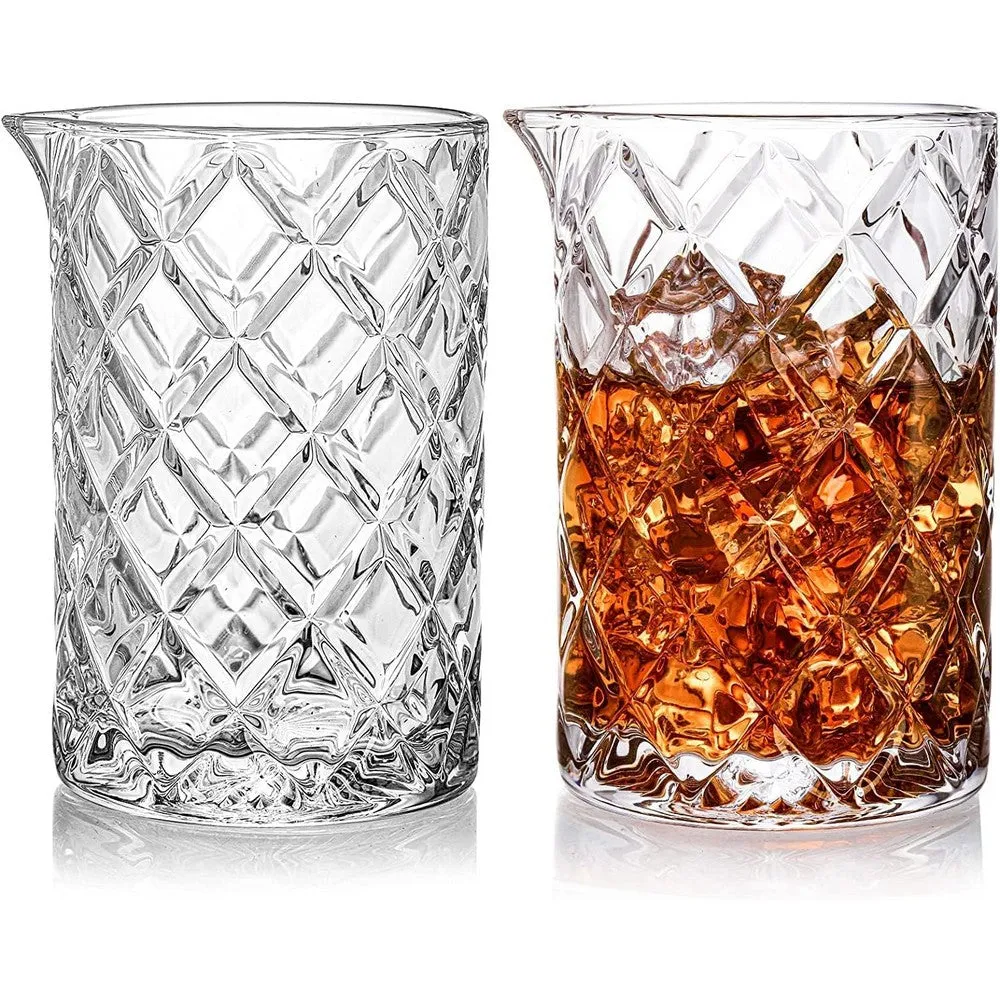 Cocktail Ceremony Grid mixing glass vetro 680ml