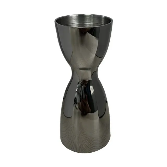 Cocktail Ceremony Hourglass jigger 30/50 ml nero acciaio