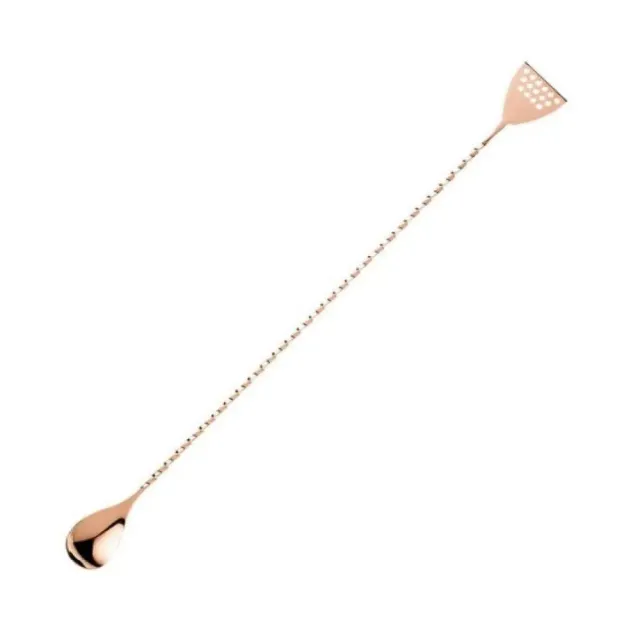 Cocktail Ceremony Strainer bar spoon acciaio 30cm argento