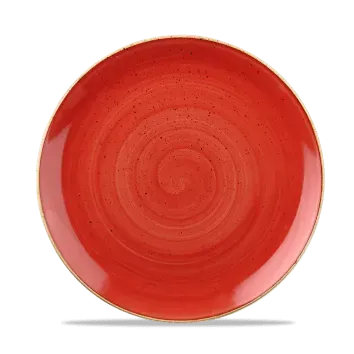 Showbar Stonecast Rosso Puntinato piatto piano 21,7cm 6 pezzi