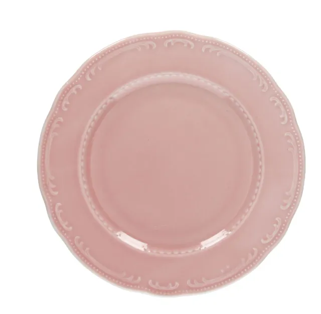 Tognana Vecchio Vienna Charme piatto piano 28 cm rosa 6 pezzi
