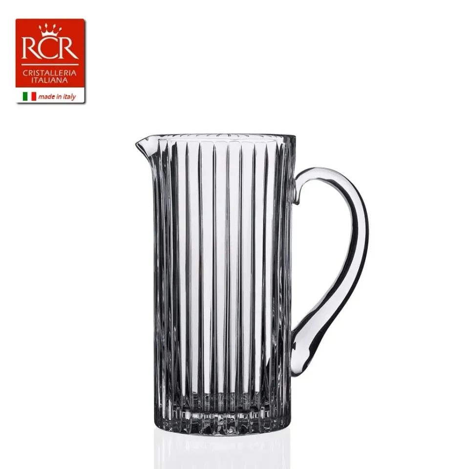 RCR Timeless brocca vetro 120cl servizio acqua