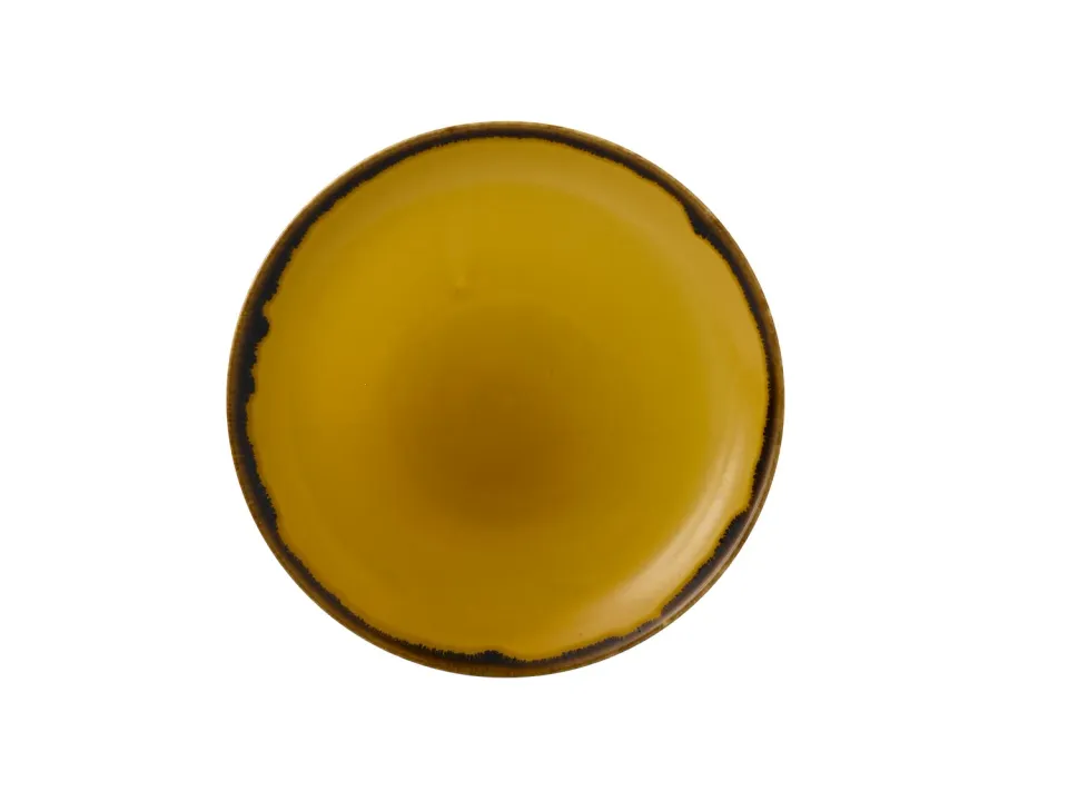 Showbar Harvest Mustard piatto piano 16,5 cm 6 pezzi