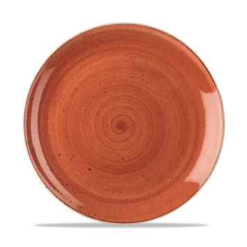 Showbar Stonecast Rosso Mattone Puntinato piatto piano 26 cm 6 pezzi