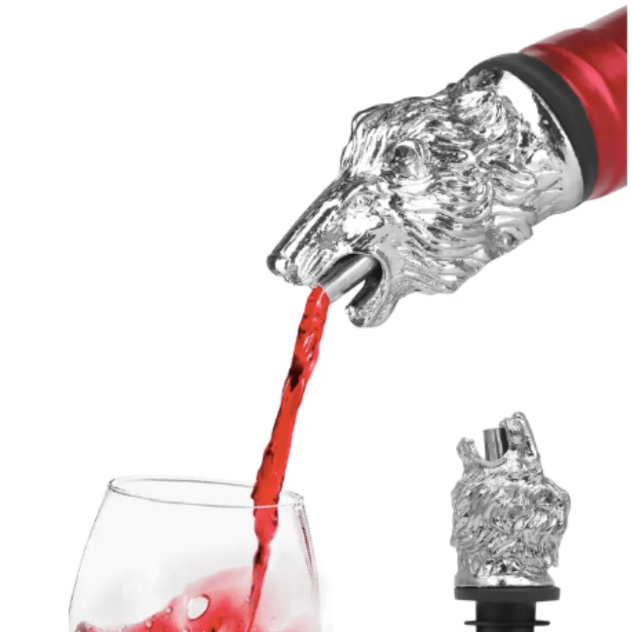 Cocktail Ceremony Long-beak Lion versatore bottiglia argento