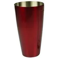 Boston 28 oz shaker rosso metallizzato