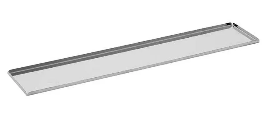 Showbar Tender 129390 vassoio bar 50x10 cm inox