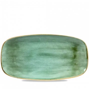 Churchill Stonecast Samphire vassoio 35,5x18,9cm 6pz verde