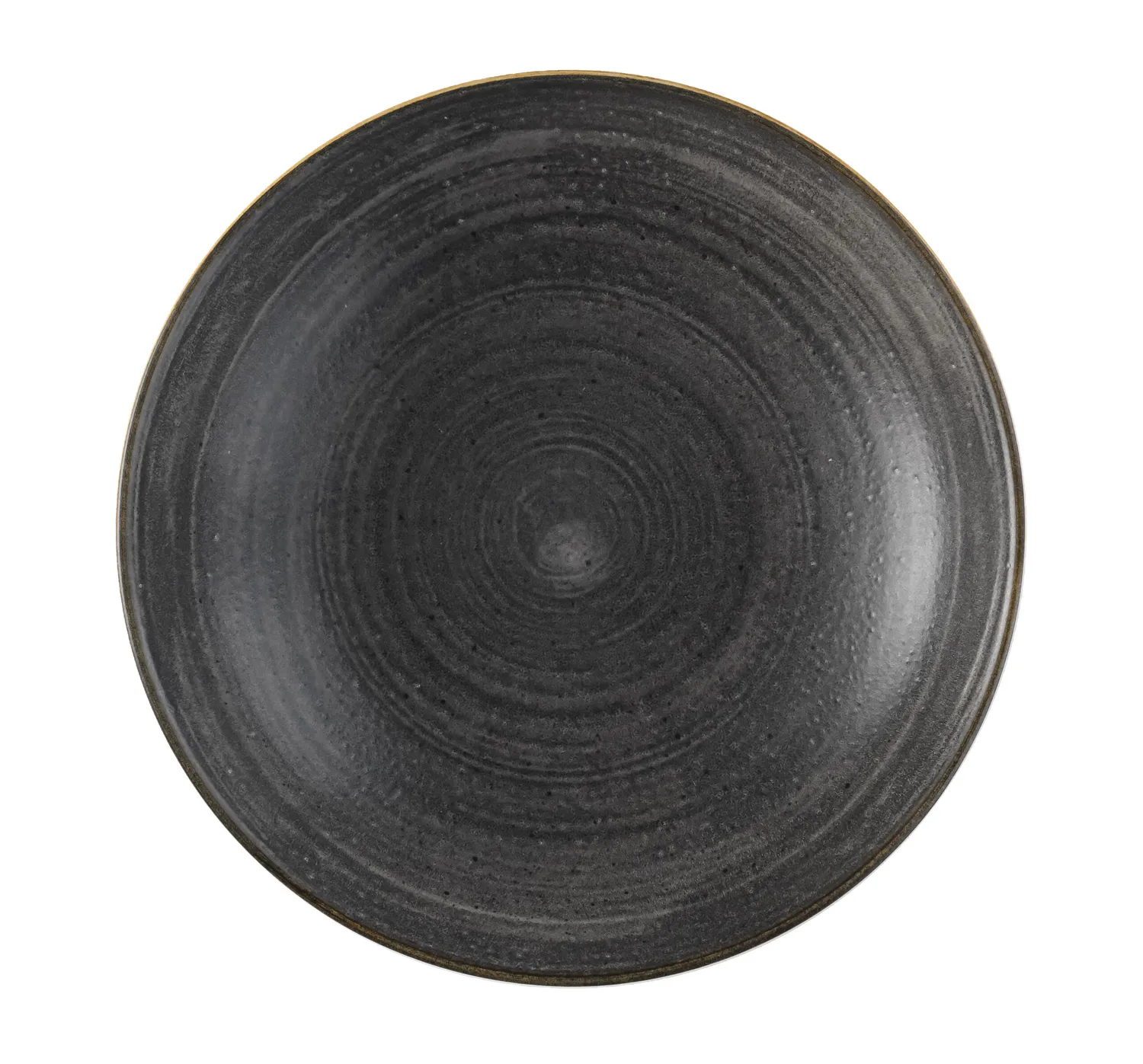 Stonecast Raw Black piatto fondo 24,8cm 6 pezzi