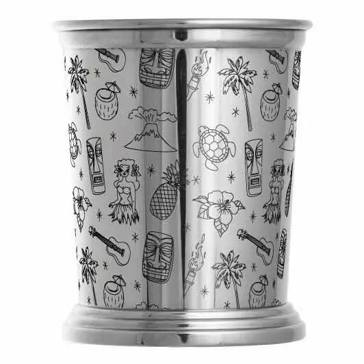 Urban Bar Tiki tazza Julep acciaio 40 cl stile tropicale