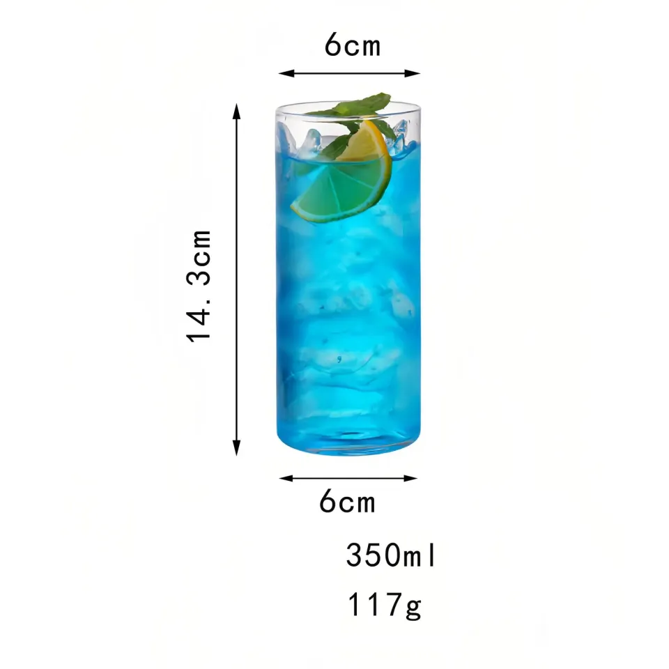 Cocktail Ceremony Highball Bicchiere 350 ml Long Drink Vetro