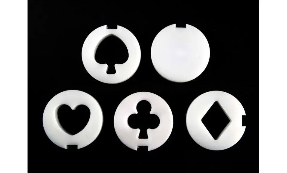 Showbar Poker stampo per ghiaccio secco 5 pezzi