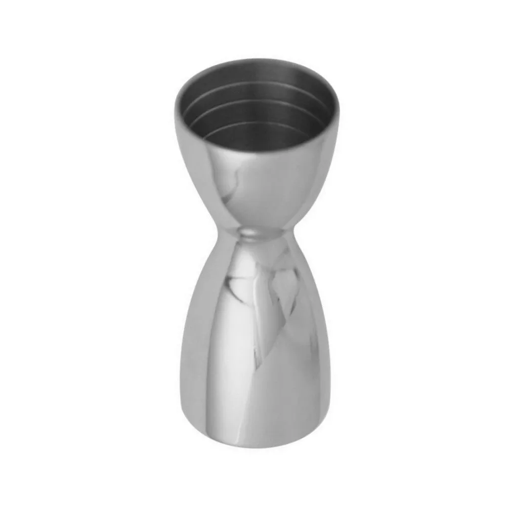 Cocktail Ceremony Hourglass jigger 30/50 ml argento graduato