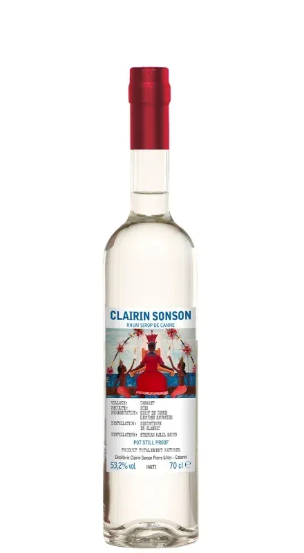 Sonson Clairin Récolte 2018 rhum 70 cl 53,2°