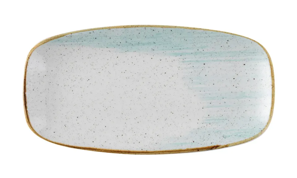 Showbar Stonecast Accents Duck Egg Piatto Oblungo 29,8cm 6pz