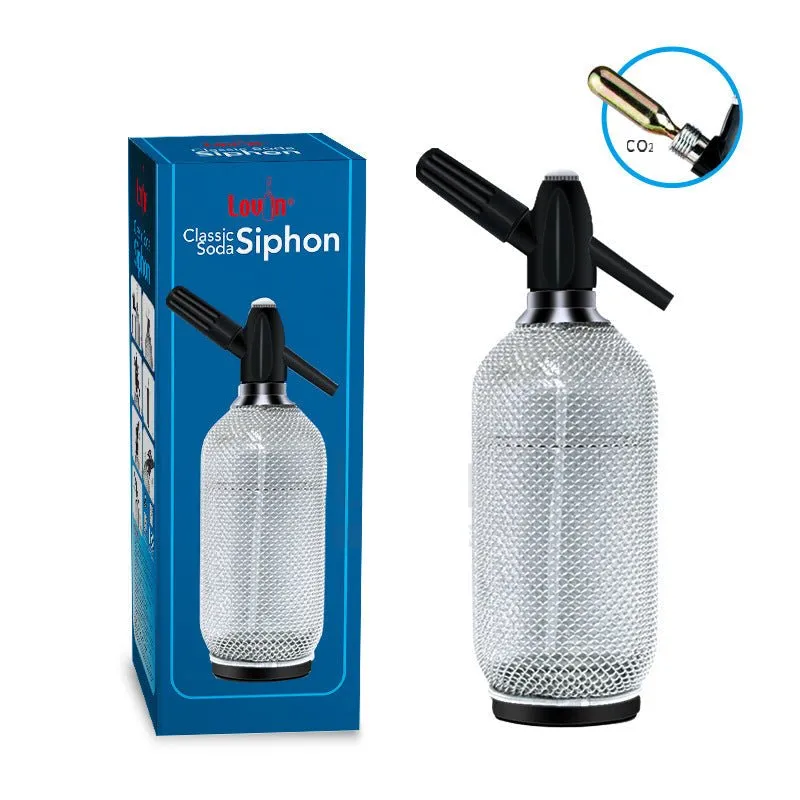 Cocktail Ceremony Soda Siphon sifone soda 1 l rosso carbonazione