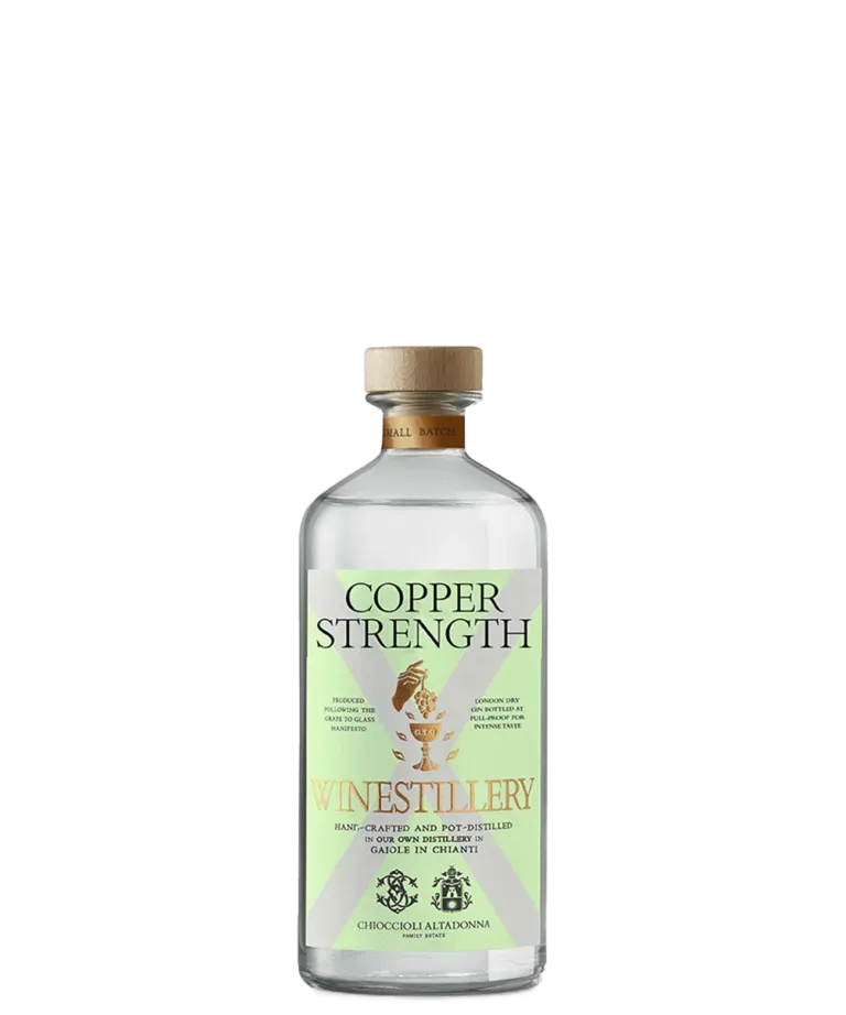 Winestillery Copper Streght Gin Bottiglia Rame