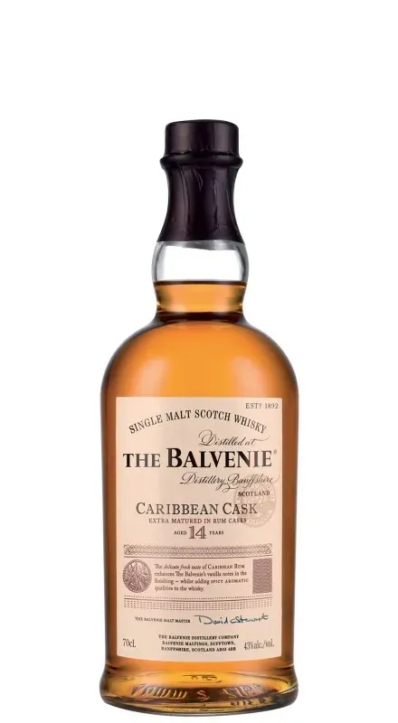 The Balvenie Caribbean Cask 14 anni whisky single malt caraibico