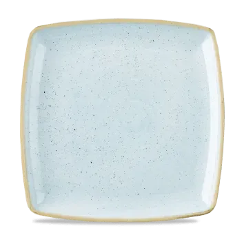 Churchill Stonecast Azzurro piatto quadrato 26,8 cm 6 pezzi