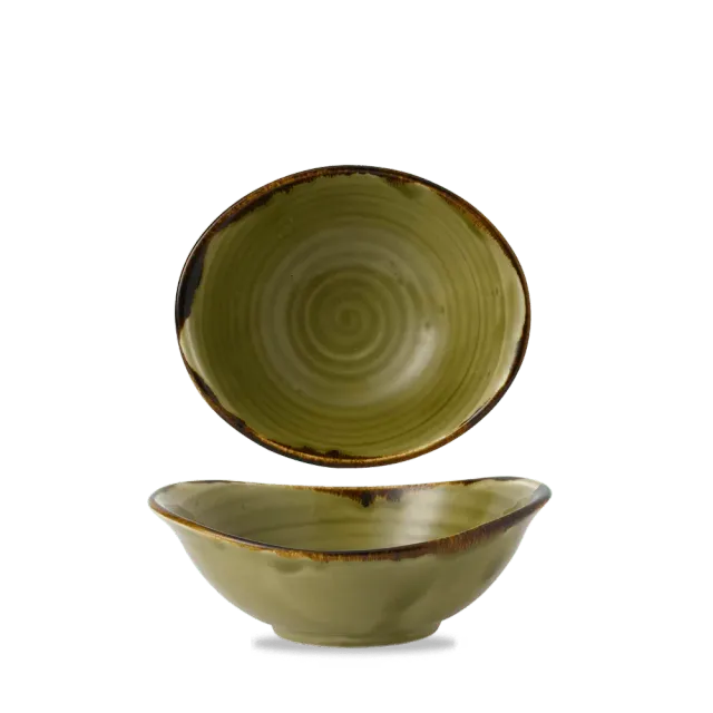 Showbar Harvest Green Ciotola 19,9cm 6 Pezzi Fonda