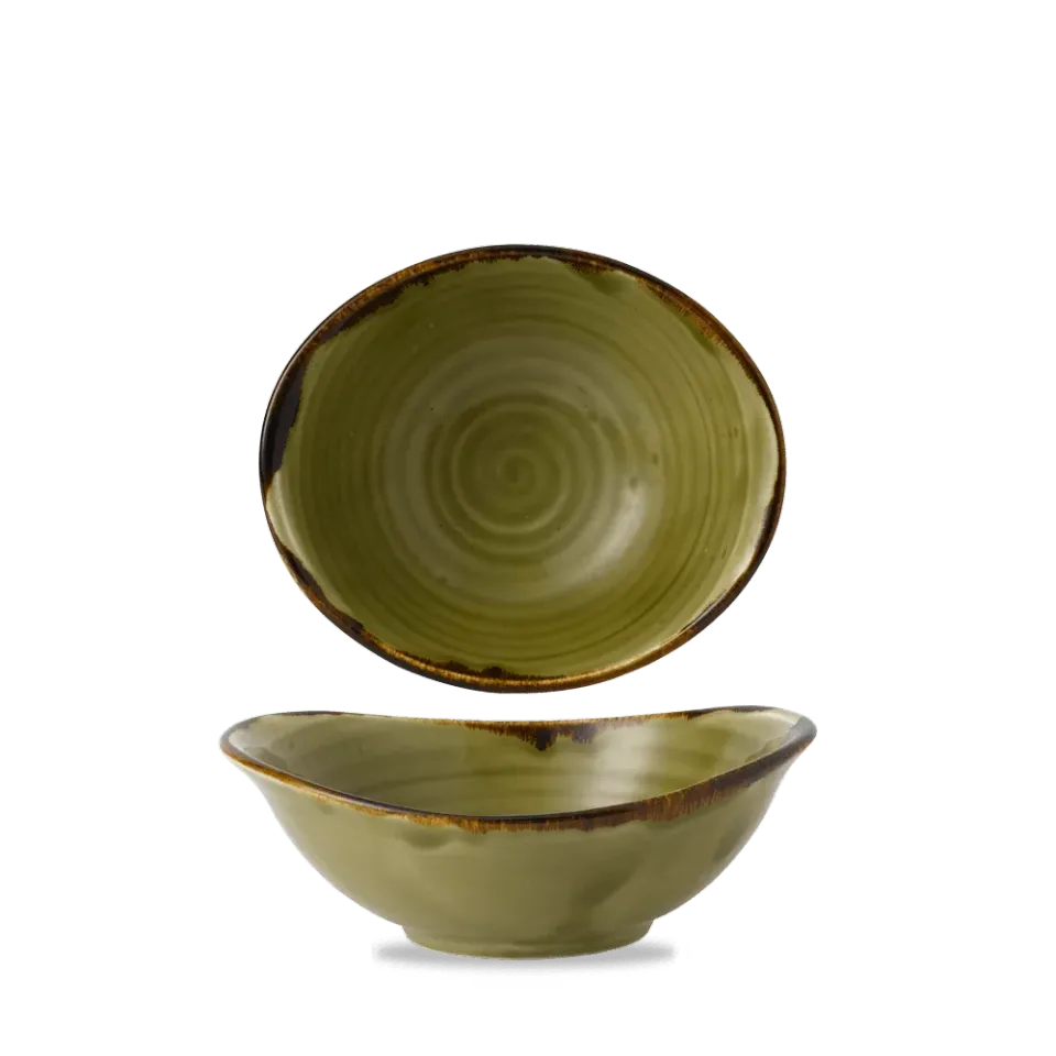 Showbar Harvest Green Ciotola 19,9cm 6 Pezzi Fonda