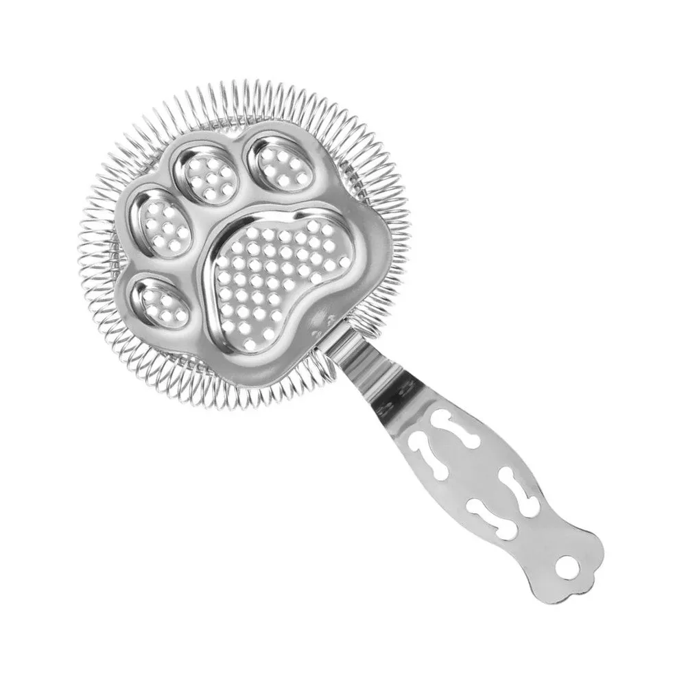 Cocktail Ceremony Bear Paw strainer hawthorne nero acciaio