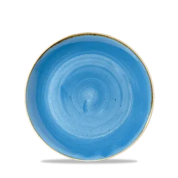 Showbar Stonecast Blu Puntinato piatto fondo 18,2 cm 6 pezzi