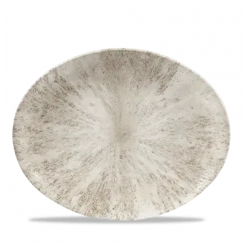 Studio Prints Agate Grey Vassoio Ovale 31,7cm 6 Pezzi