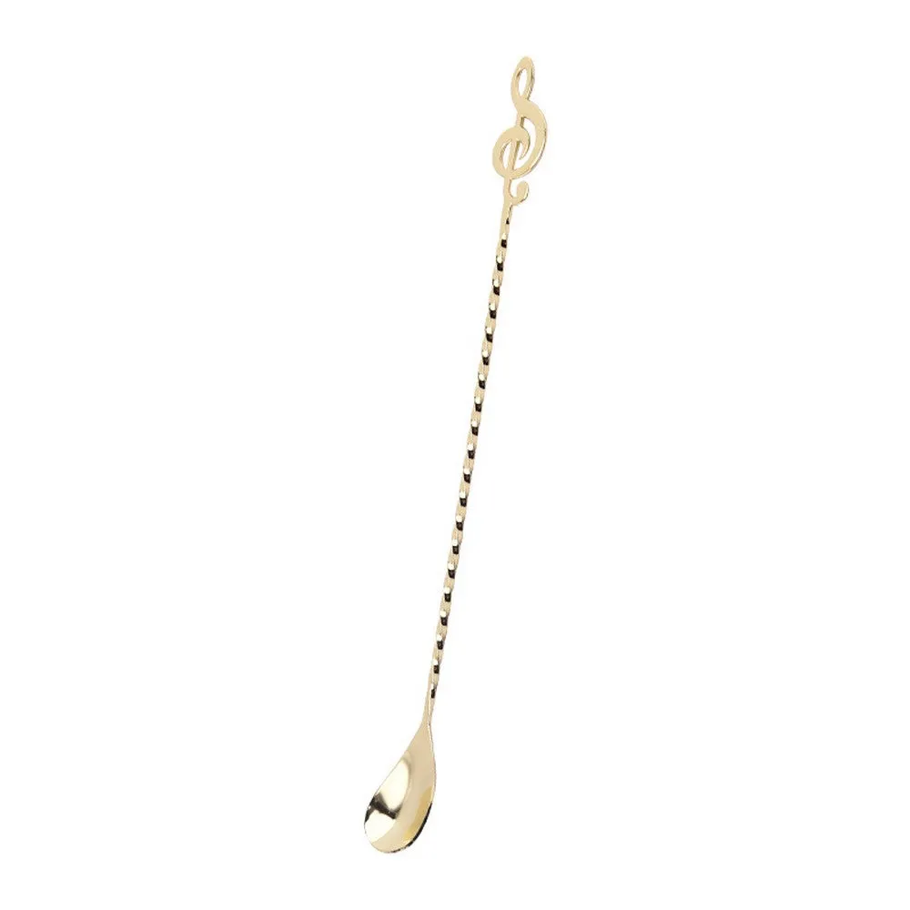 Cocktail Ceremony Note bar spoon 30 cm acciaio