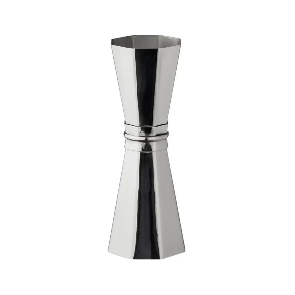 Cocktail Ceremony Octagonal jigger 30/45ml acciaio