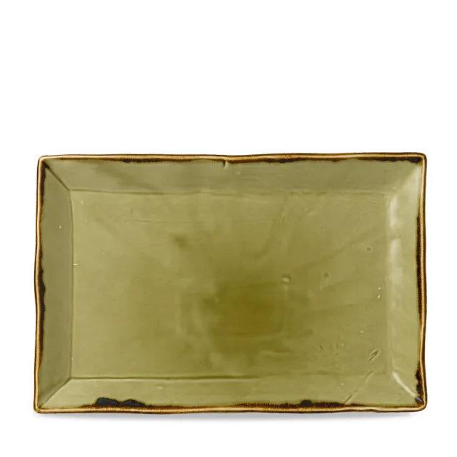 Churchill Harvest Green Vassoio Rettangolare 28x19cm 6pz