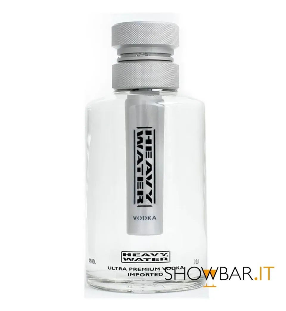 Heavy Water vodka 70 cl liscia da miscelazione