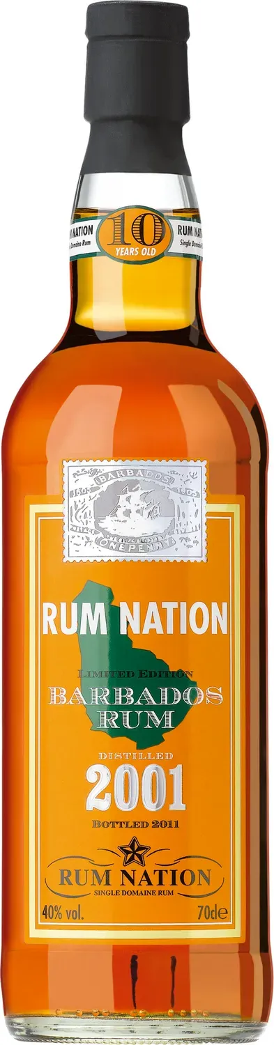 Rum Nation Barbados 10 Y.O Rum 2001-11 Invecchiato