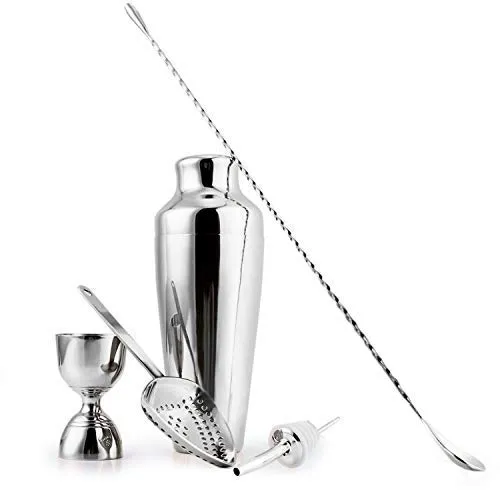 Sky Fish Jigger Cocktail Acciaio Argento 30-60 ml Doppio