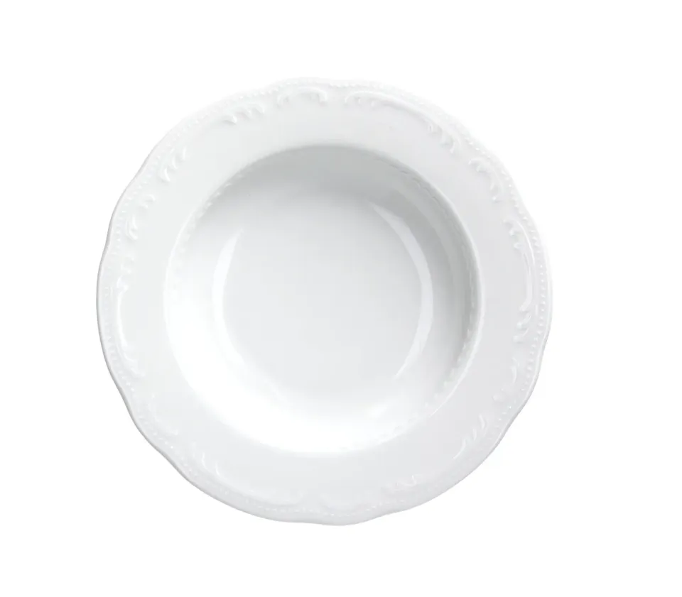 Tognana Vecchio Vienna piatto fondo 23cm bianco 6pz porcellana