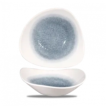 Showbar Studio Prints Raku Topaz Blue piatto 23,5 cm 6 pezzi