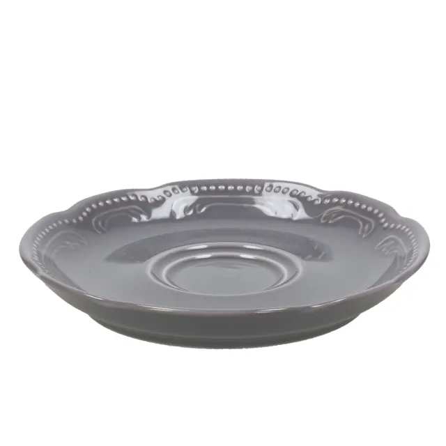 Tognana Vecchio Vienna Charme piattino tè 16 cm grigio 6 pezzi
