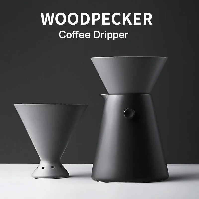 Cocktail Ceremony Woodpecker dripper caffè porcellana