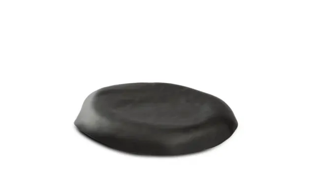 Showbar Lava Nera piatto XS tondo 17 cm pietra