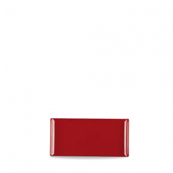 Showbar Vassoio Rettangolare Rosso Melamina 30x14,5 cm