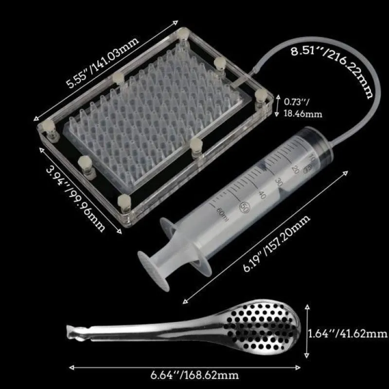 Cocktail Ceremony Caviar Box Kit Caviale Molecolare