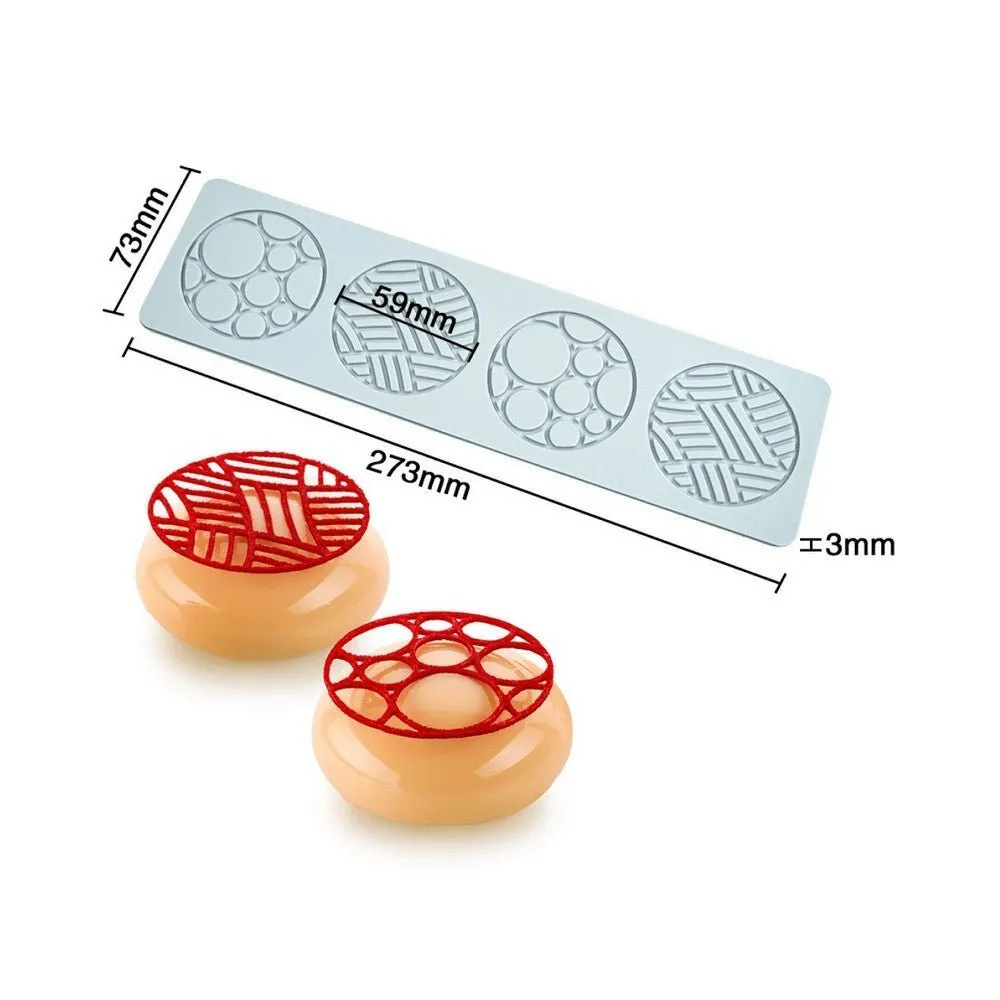 Cocktail Ceremony Circle stampo silicone guarnizioni