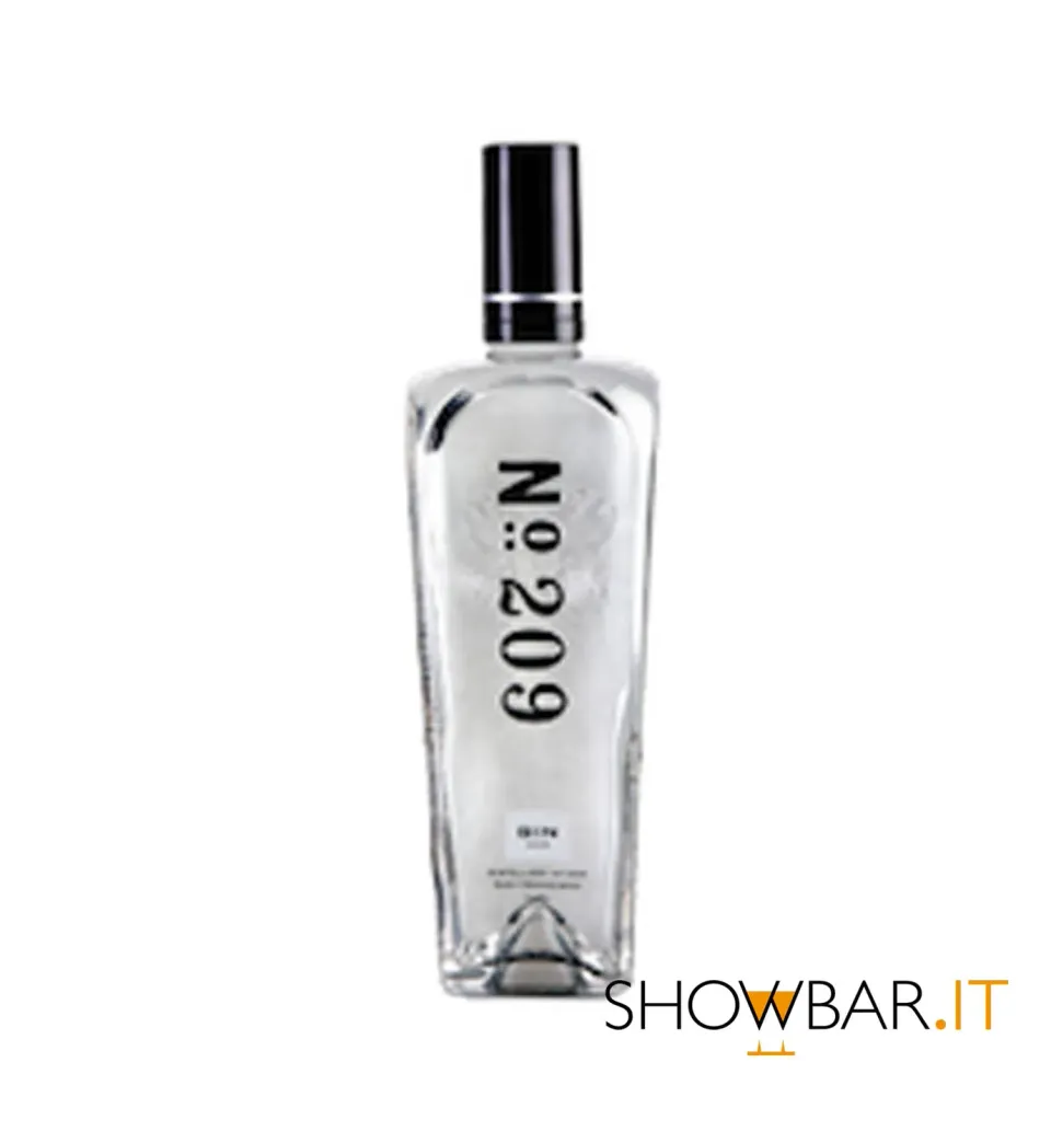 Gin N°209 bottiglia 1L distillato per miscelazione