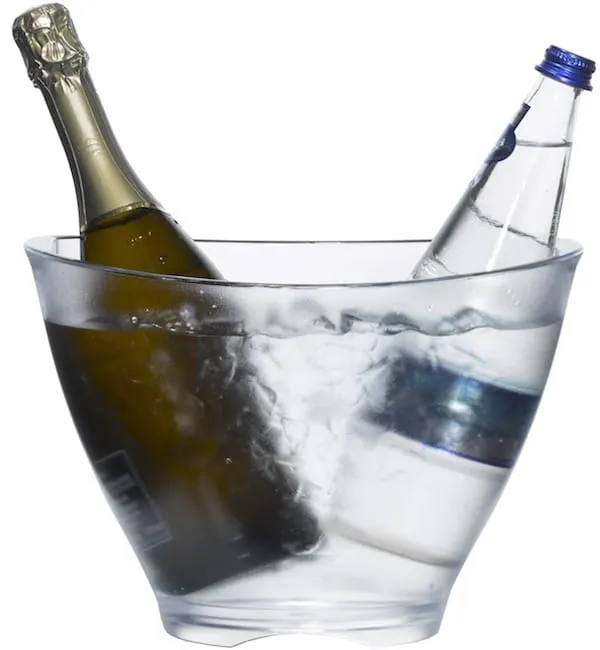 Showbar Iceberg secchiello ghiaccio trasparente clear