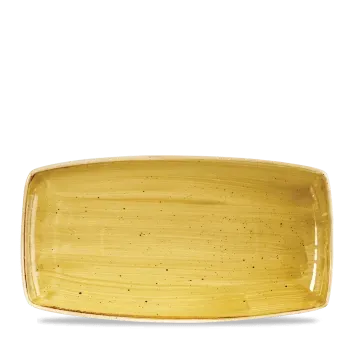 Stonecast Giallo Senape vassoio 35x18,5 cm 6 pz