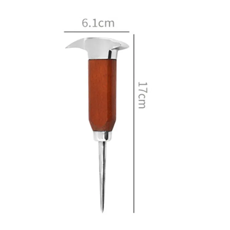 Cocktail Ceremony Short Ice Pick punteruolo ghiaccio legno 17 cm